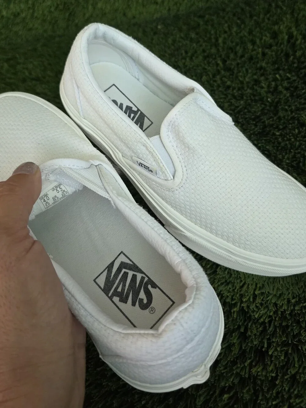 VANS knit Slip-On Sneakers